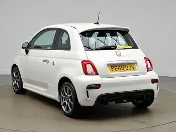 Used Abarth 595 145 HP (106 kW) 2019 White Hatchback