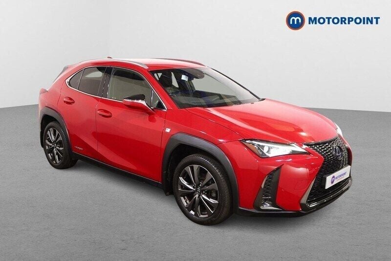 Red Used 2020 Lexus UX 250h Sport Line SUV | £18,999 (Good price) - Image 1/4