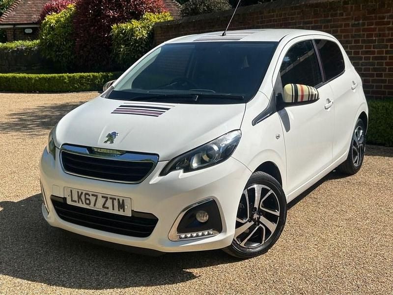 White Used 2017 Peugeot 108 Allure Hatchback | £5,892 (Fair price) - Image 1/3