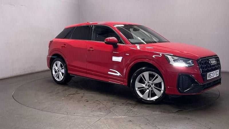 Used Audi Q2 S-Line 150 HP (110 kW) 2023 Red SUV