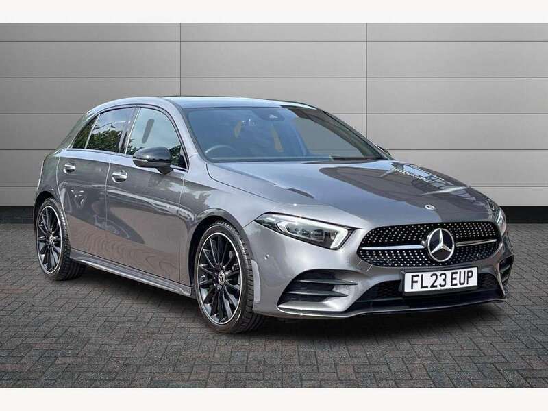 Mountain grey Used 2023 Mercedes A200 AMG Line Premium Plus Hatchback | £28,850 - Image 1/2
