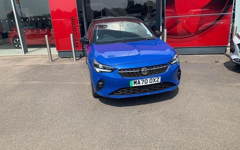 Blue Used 2020 Vauxhall Corsa-e Elite Hatchback | £10,295 (Fair price) - Image 1/3