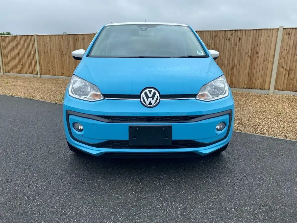 Used VW up! S 75 HP (55 kW) 2019 Blue Hatchback