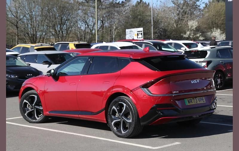 Used Kia EV6 GT-Line S 166 kW (226 HP) 2024 Red SUV