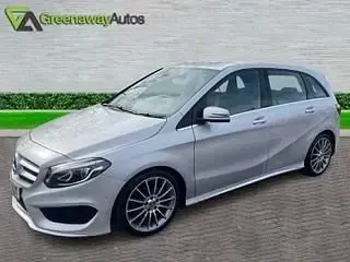 Used Mercedes B200 AMG line 136 HP (100 kW) 2017 Silver MPV