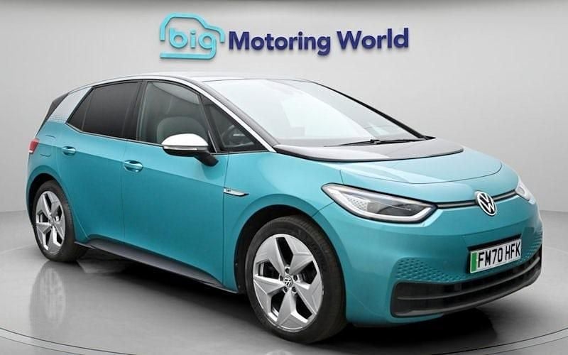 Used VW ID.3 Pro Performance 150 kW (204 HP) 2020 Turquoise Hatchback