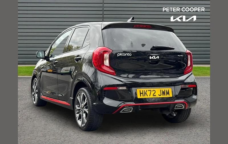 Used Kia Picanto GT-Line 99 HP (72 kW) 2023 Black Hatchback