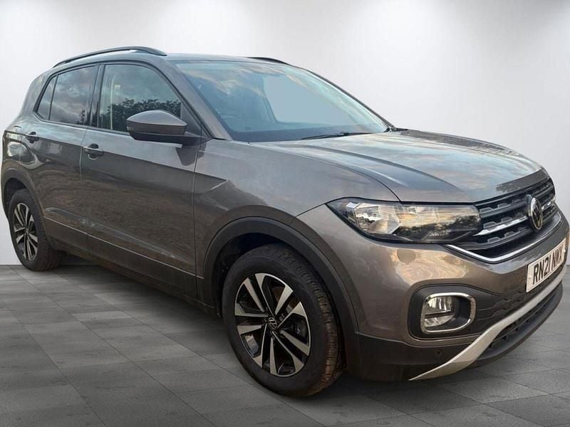 Grey Used 2021 VW T-Cross United SUV | £16,295 (Fair price) - Image 1/4