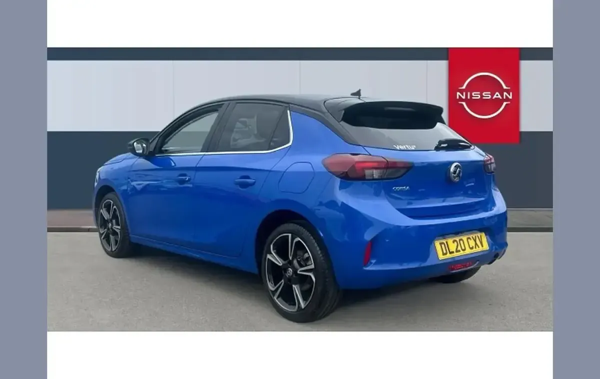 Used Vauxhall Corsa Elite 99 HP (72 kW) 2020 Blue Hatchback