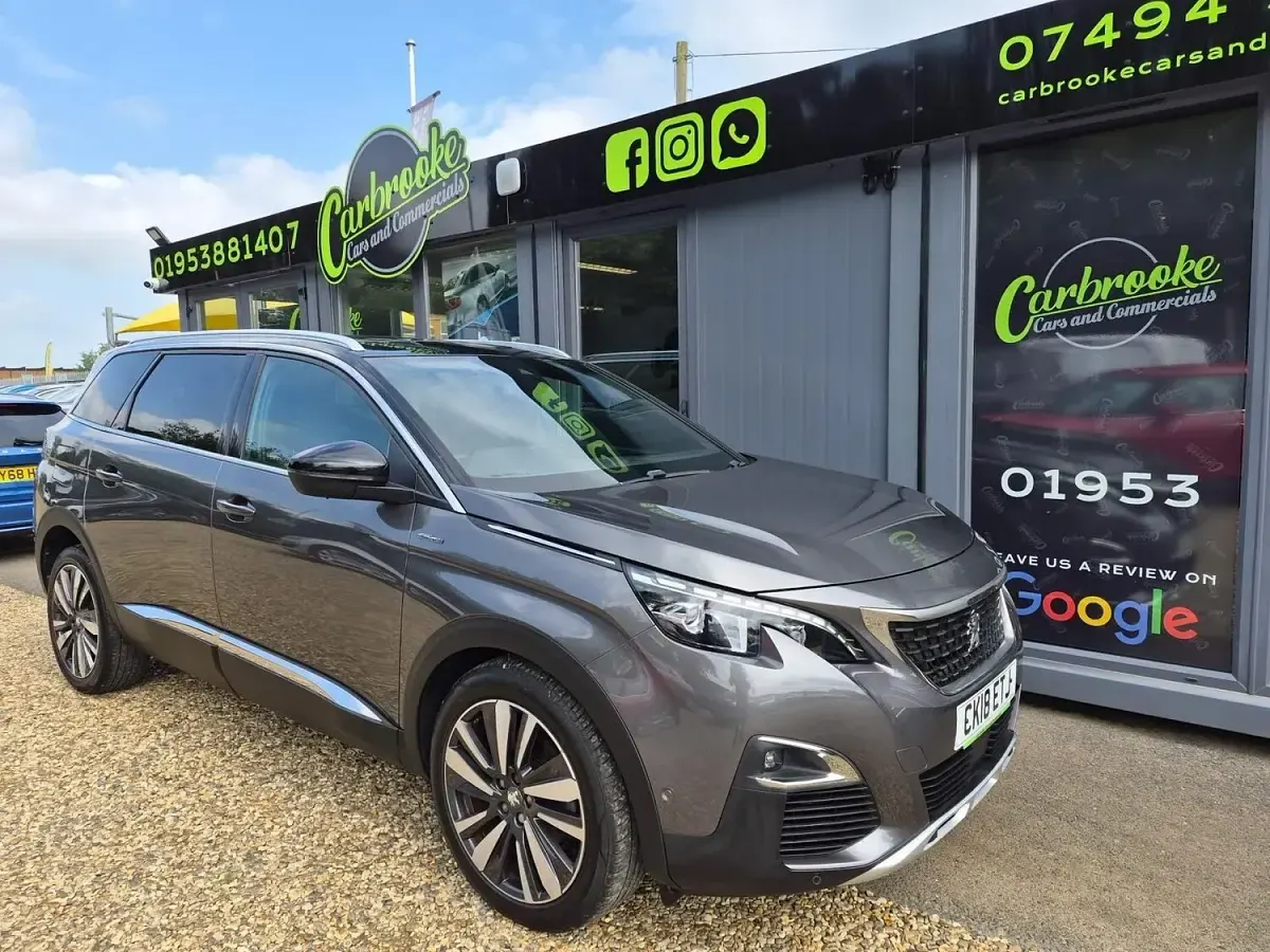 Used Peugeot 5008 Premium 165 HP (121 kW) 2018 Grey SUV