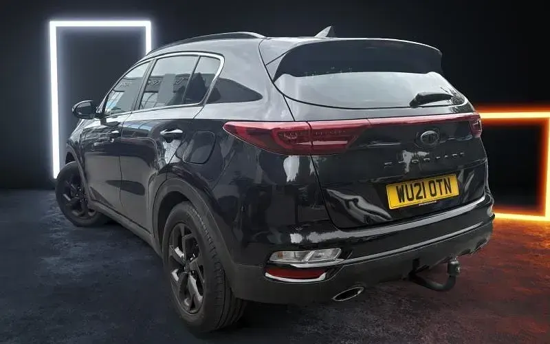 Used Kia Sportage 177 HP (130 kW) 2021 Black SUV