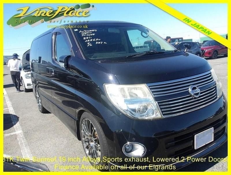 Black Used 2008 Nissan Elgrand MPV | £10,000 (Fair price) - Image 1/3