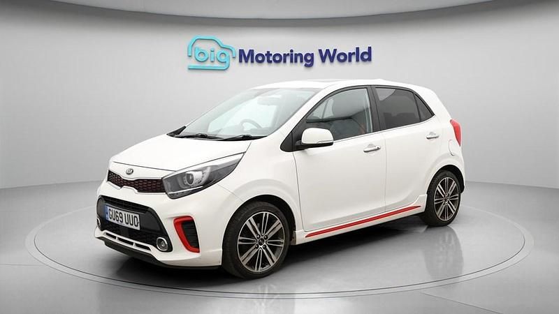 Used Kia Picanto GT-Line S 83 HP (61 kW) 2019 White Hatchback