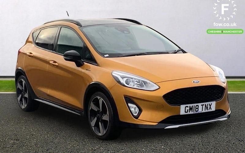 Yellow Used 2018 Ford Fiesta Active Hatchback | £9,899 (Fair price) - Image 1/3