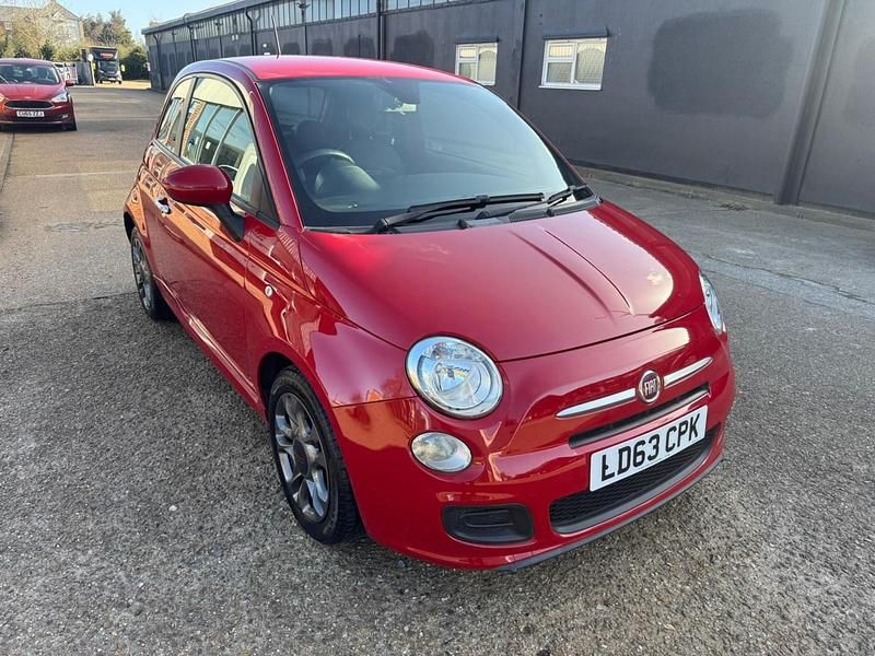 Used Fiat 500 S 69 HP (50 kW) 2013 Red Hatchback