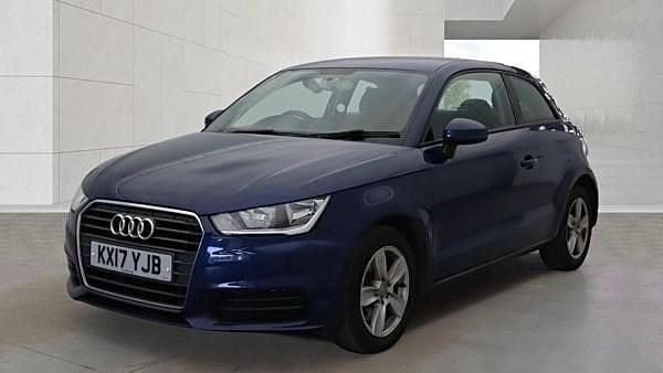 Usado Audi A1 Design 116 HP (85 kW) 2017 Azul Citadino