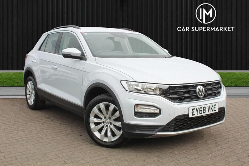 Silver Used 2018 VW T-Roc SE SUV | £13,385 (Good price) - Image 1/4