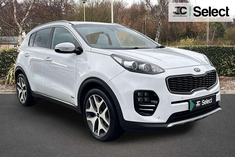 White Used 2017 Kia Sportage GT-Line SUV | £11,300 (Fair price) - Image 1/4