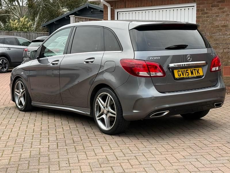 Used Mercedes B180 AMG line 109 HP (80 kW) 2015 Grey MPV