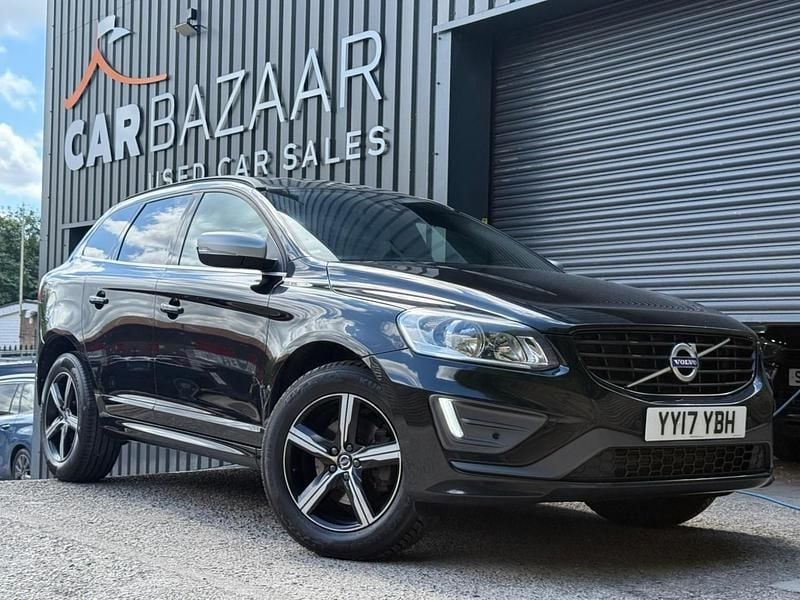 Black Used 2017 Volvo XC60 R-Design SUV | £12,391 (Super price) - Image 1/4