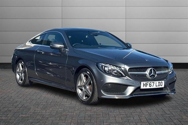 Grey Used 2017 Mercedes C300 AMG Line Premium Coupe | £20,700 (Fair price) - Image 1/4