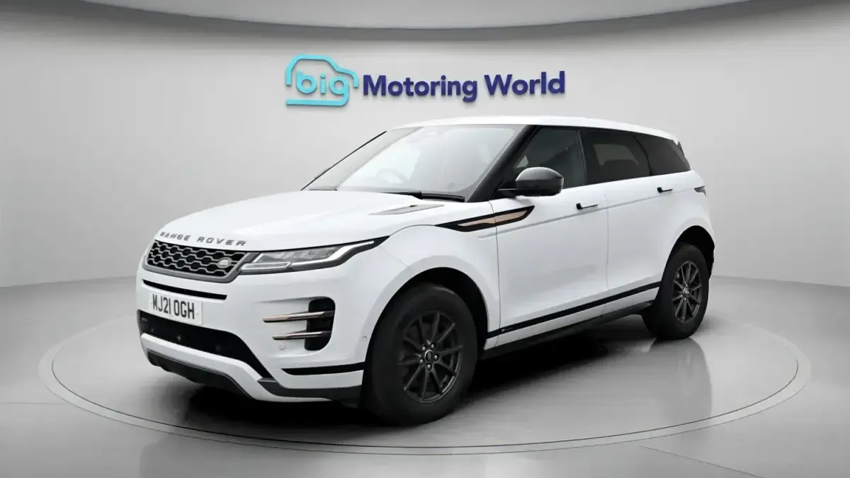 Begagnad Land Rover Range Rover evoque R-Dynamic 161 HK (118 kW) 2021 Vit SUV
