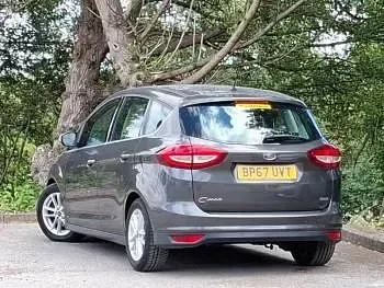 Used Ford C-MAX Zetec 125 HP (91 kW) 2018 Grey MPV