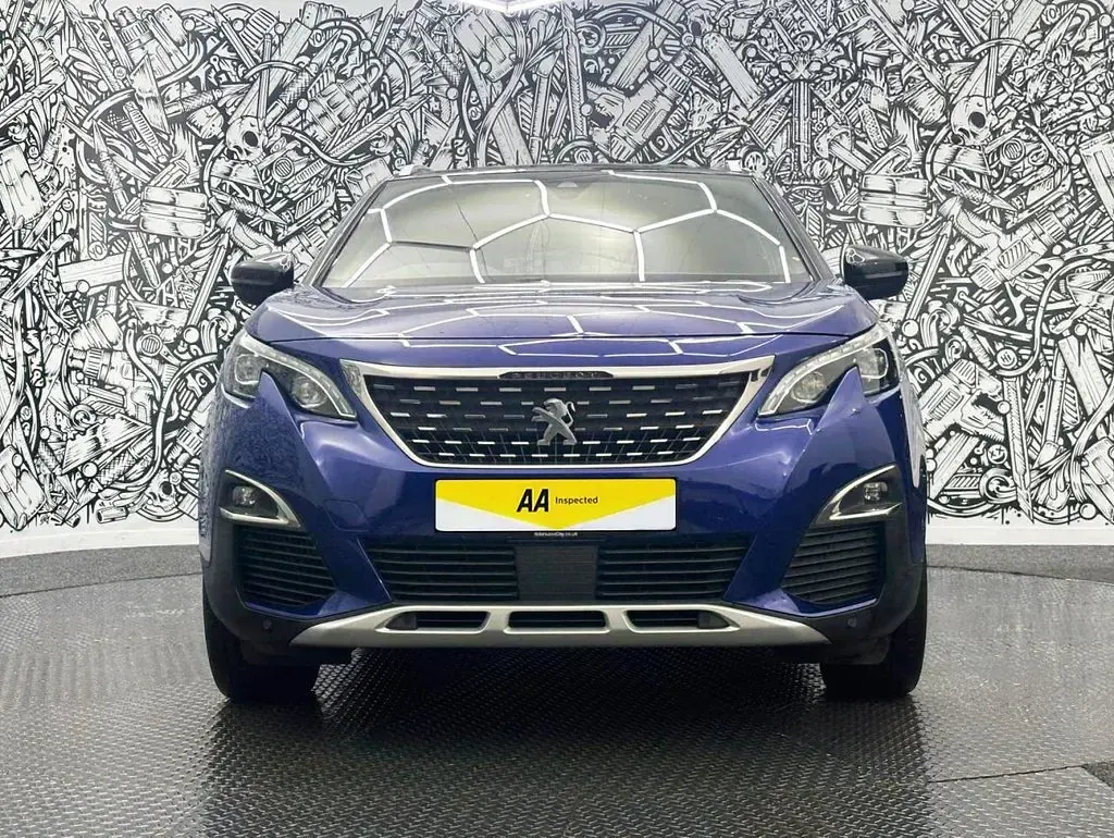 Used Peugeot 3008 GT-line 130 HP (95 kW) 2019 Blue SUV