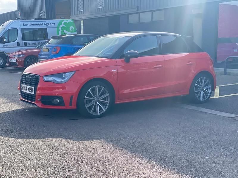 Used Audi A1 Sportback S-Line 122 HP (89 kW) 2015 Red Hatchback