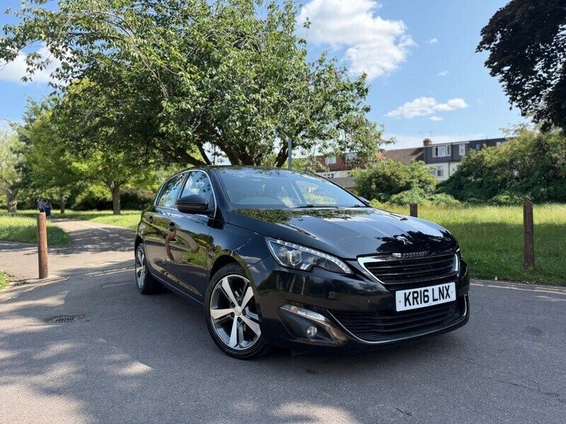 Black Used 2016 Peugeot 308 Allure Hatchback | £3,990 (Good price) - Image 1/4