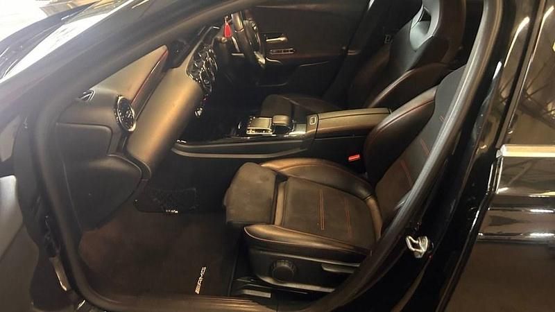 Used Mercedes A200 AMG line 163 HP (119 kW) 2018 Black Hatchback