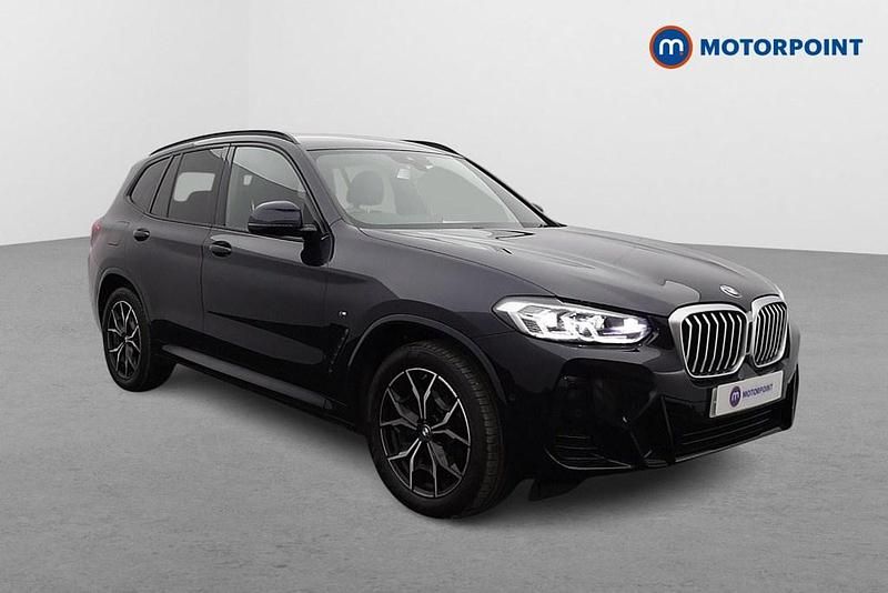 Black Used 2022 BMW X3 M Sport SUV | £31,149 (Good price) - Image 1/4