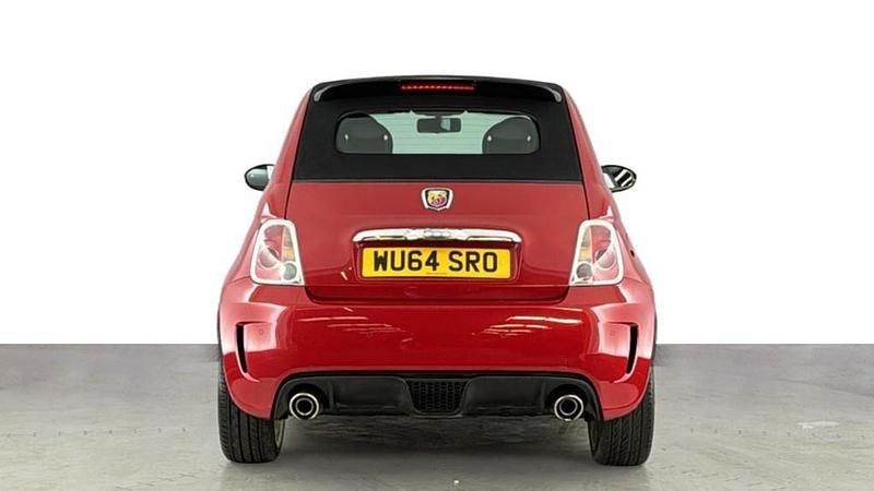 Used Abarth 500C 135 HP (99 kW) 2014 Red Cabriolet