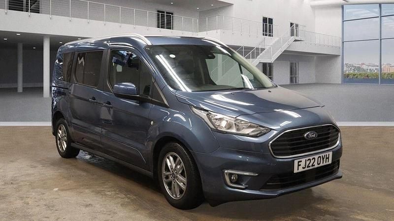 Blue Used 2022 Ford Grand Tourneo Connect Titanium MPV | £17,490 (Fair price) - Image 1/2