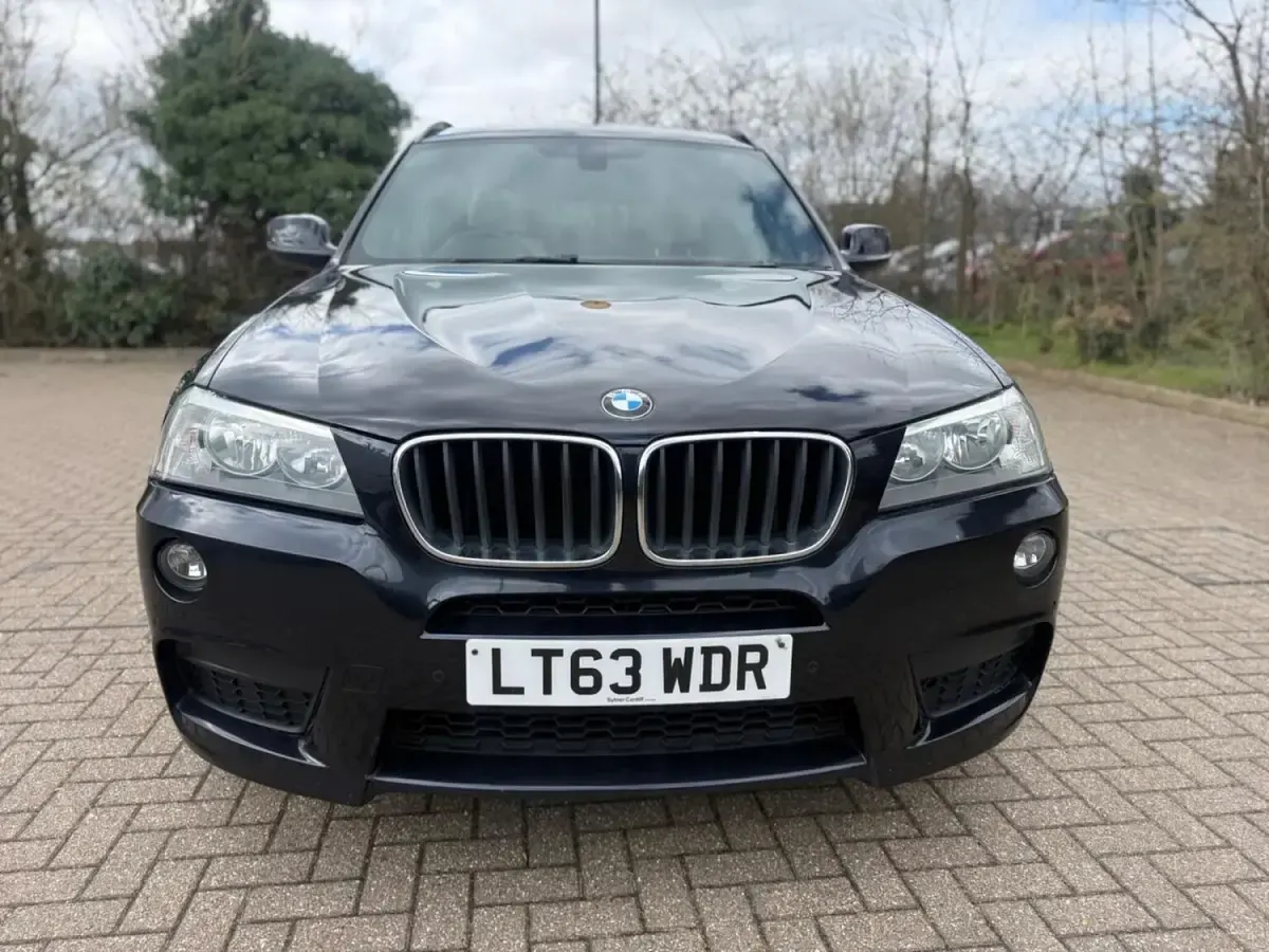 Begagnad BMW X3 M Sport 184 HK (135 kW) 2013 Svart SUV