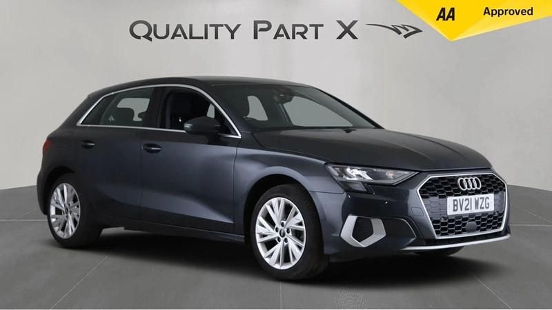 Grey Used 2021 Audi A3 Sportback e-tron Sport Sedan | £15,000 (Good price) - Image 1/4