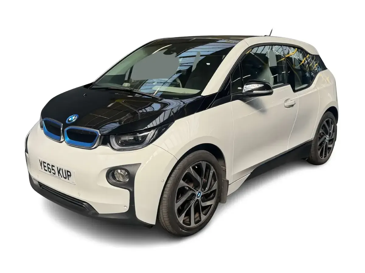 Used BMW i3 Luxury Line 170 HP (125 kW) 2015 White Hatchback