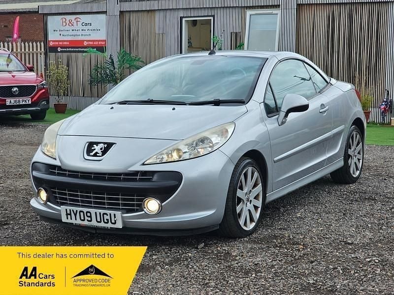 Used Peugeot 207 CC GT 2009 Silver Cabriolet