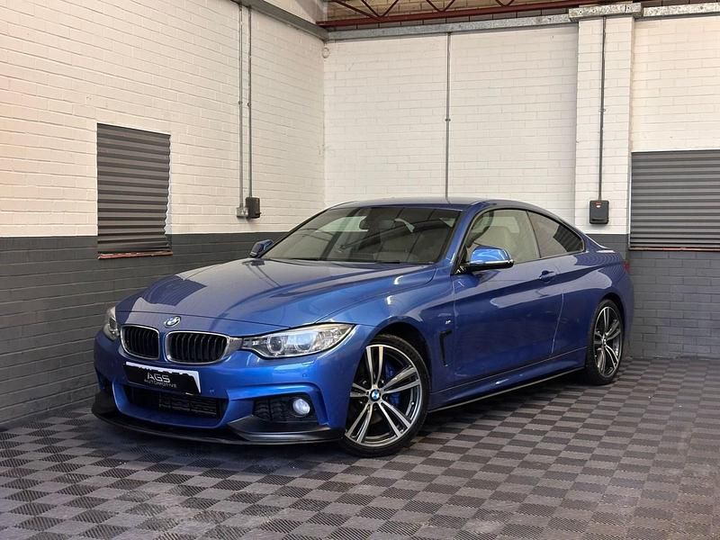 Used BMW 420 M Sport 190 HP (139 kW) 2017 Blue Coupe
