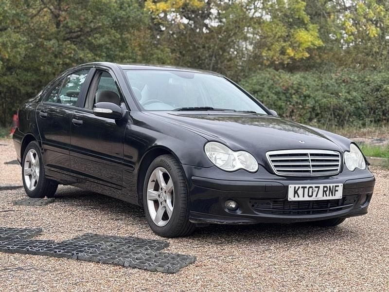 Black Used 2007 Mercedes C180 Classic Sedan | £900 - Image 1/4