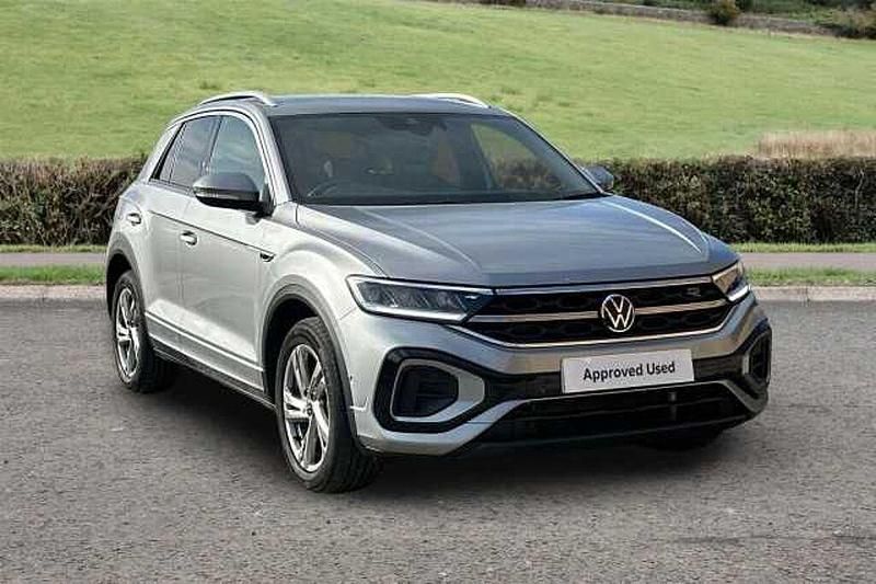 Used VW T-Roc R-line 150 HP (110 kW) 2022 Silver SUV