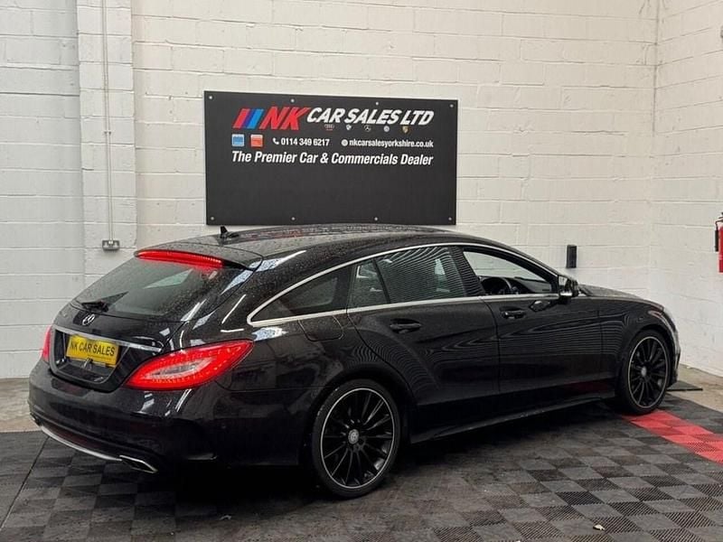 Used Mercedes CLS350 Shooting Brake AMG line 2015 Black Estate