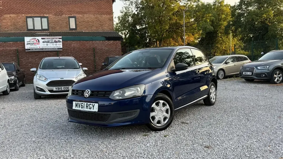 Used VW Polo S 2011 Blue Hatchback