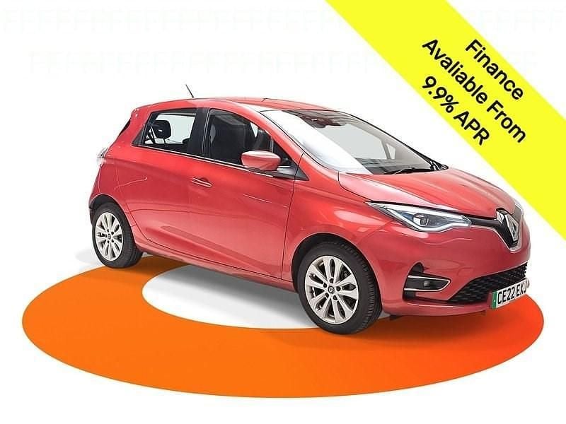 Flame red Used 2022 Renault Zoe Iconic Hatchback | £8,295 (Good price) - Image 1/3
