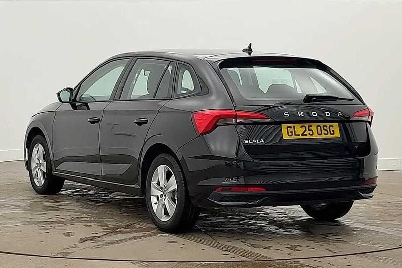 Used Skoda Scala SE 115 HP (84 kW) 2025 Black magic pearl effect Hatchback