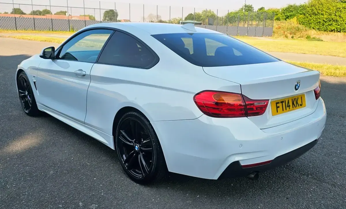 Used BMW 420 Coupé M Sport 2014 White Coupe