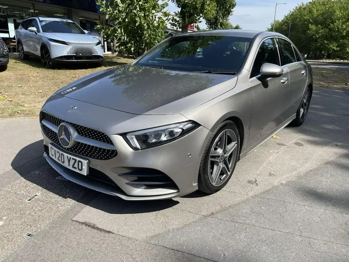 Used Mercedes A200 AMG line 161 HP (118 kW) 2020 Grey Sedan