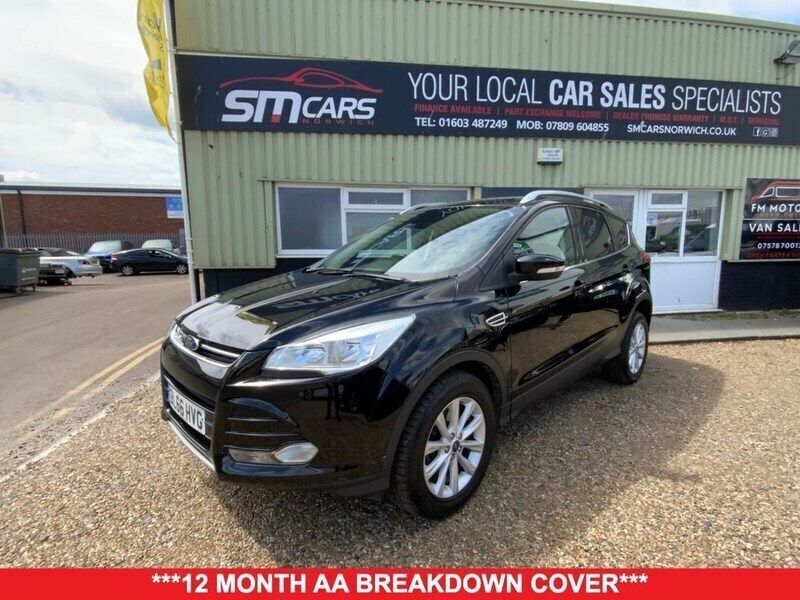 Black Used 2016 Ford Kuga Titanium SUV | £9,650 (Fair price) - Image 1/4