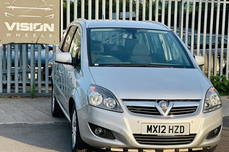 Silver Used 2012 Vauxhall Zafira Design Edition MPV | £1,595 (Good price) - Image 1/1