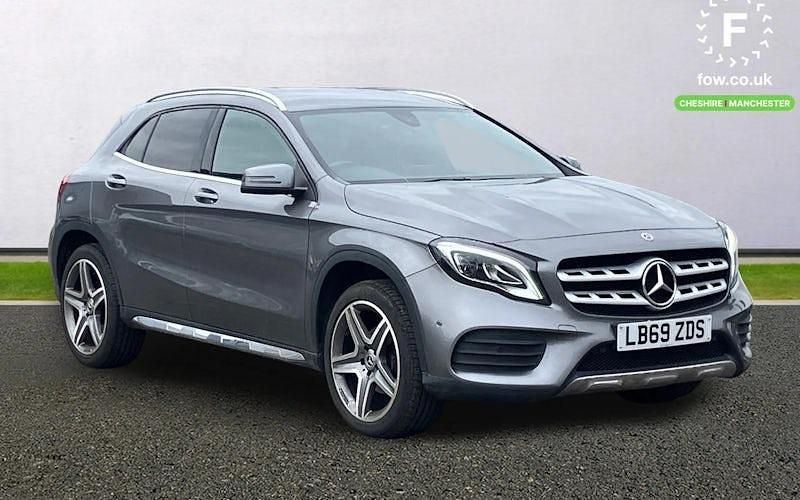 Used Mercedes GLA180 AMG line 122 HP (89 kW) 2019 Grey SUV